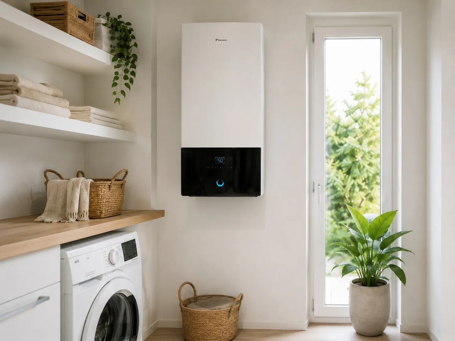 Daikin Altherma 3 boileriga — SCOP kuni 4,61 · A+++