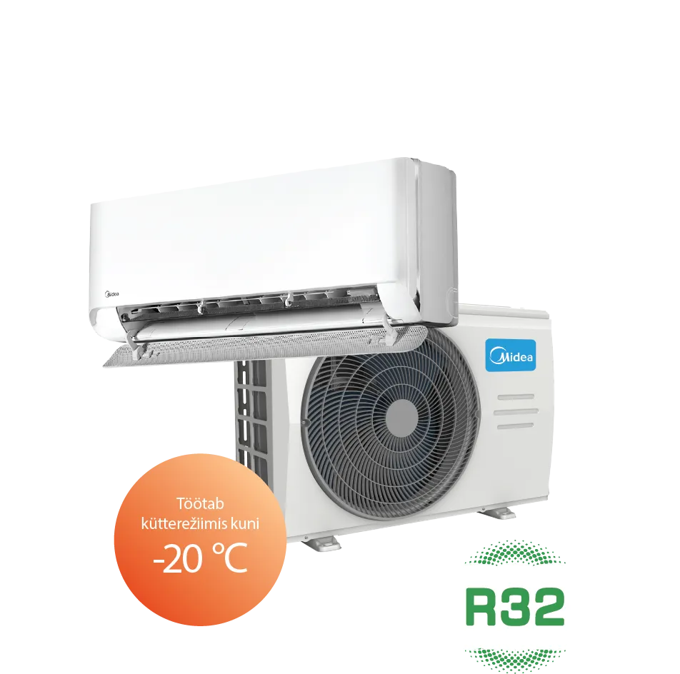 Midea Breezeless E — Tuuletõmbevaba jahutus