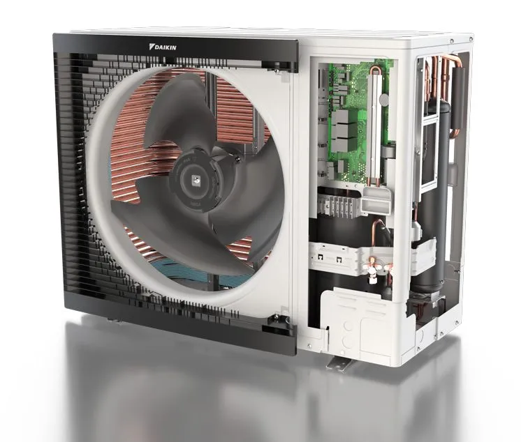 Daikin Altherma 3 R boileriga — COP kuni 4,87 — tipptõhusus